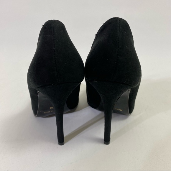 Lolita Milano Black Suede Pumps Stiletto Heels 8 / 38 - Picture 12 of 15